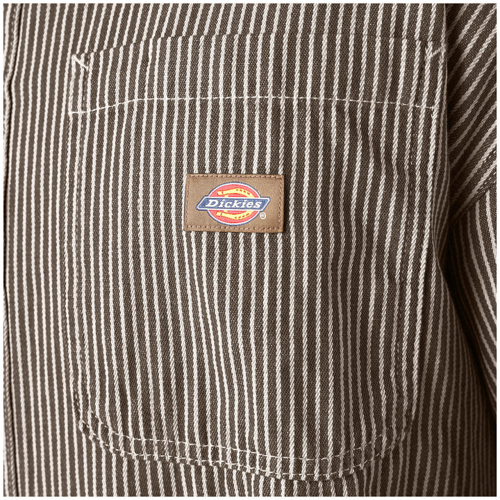 Dickies Hickory Long-Sleeve Shirt - Men's Mushroom