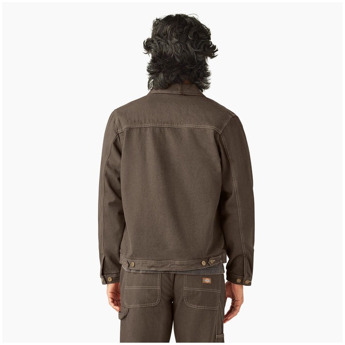 Dickies Denim Lined Jacket - Men's Mushroom