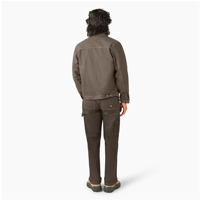 Dickies Denim Lined Jacket - Men's Mushroom