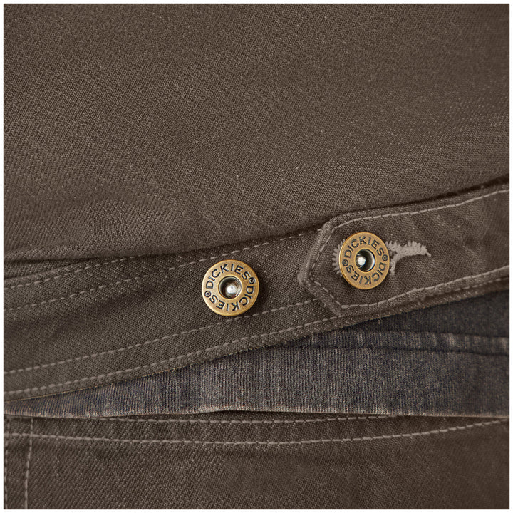 Dickies Denim Lined Jacket - Men's Mushroom