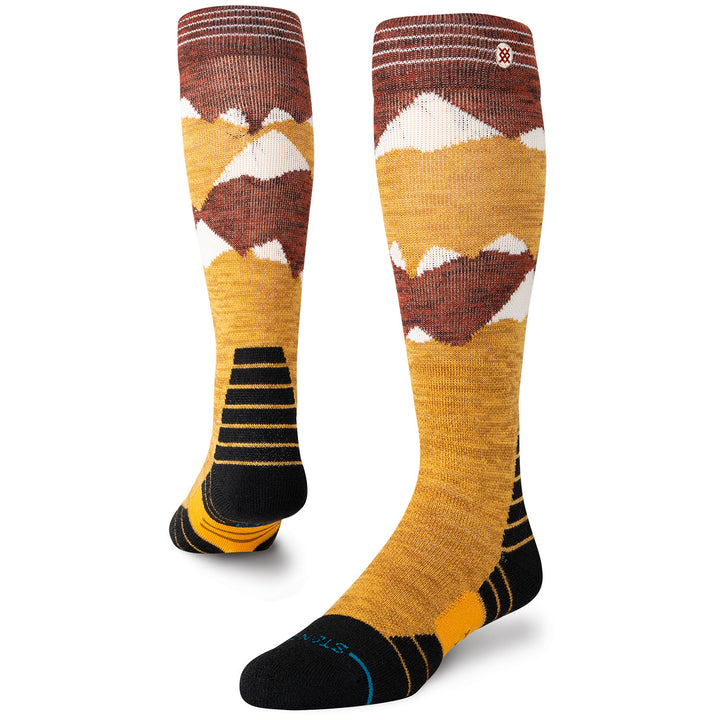 Stance Windy Peaks Mid Wool Snow Socks Gold