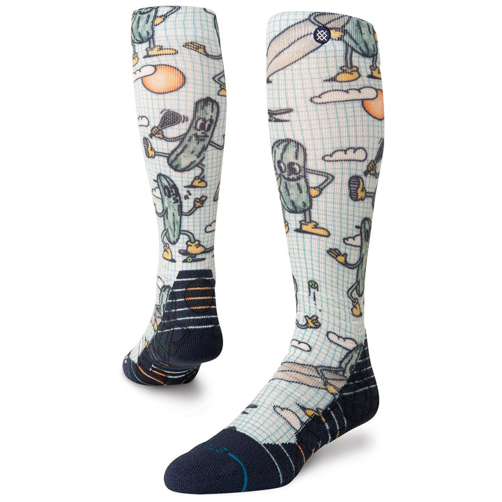 Stance Feeling Pickled Mid Poly Snow Socks Multi