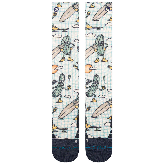 Stance Feeling Pickled Mid Poly Snow Socks Multi