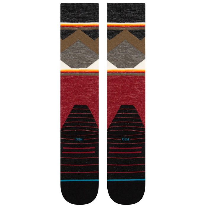Stance Jimmy Chin UL Wool Snow Socks Red