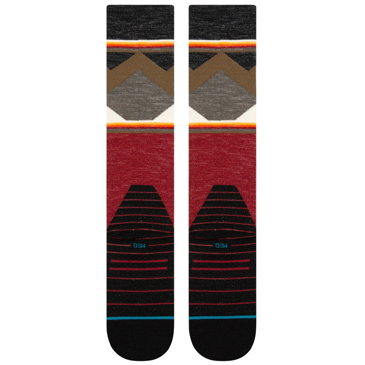 Stance Jimmy Chin UL Wool Snow Socks Red