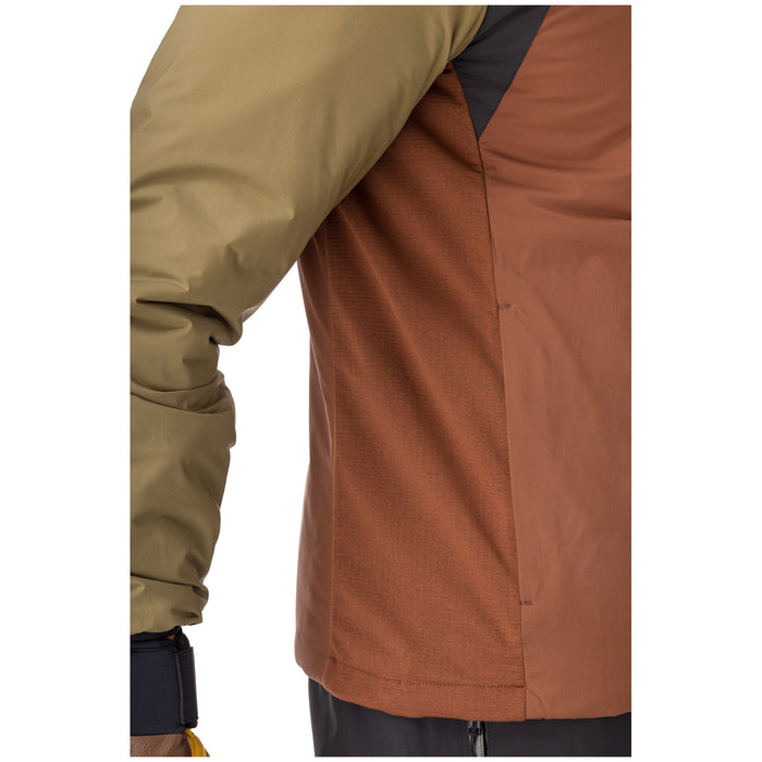 Flylow Crowe Jacket - Men's Bigfoot/Black/Capers