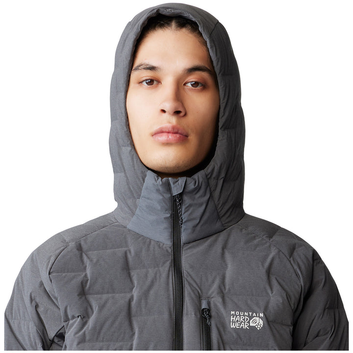 Mountain Hardwear Stretchdown™ Hoodie - Men's Volcanic Heather