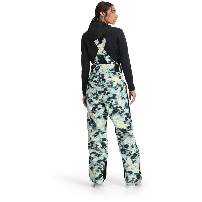 Spyder Terrain Bibs - Women's Tie Dye Vanilla Latte