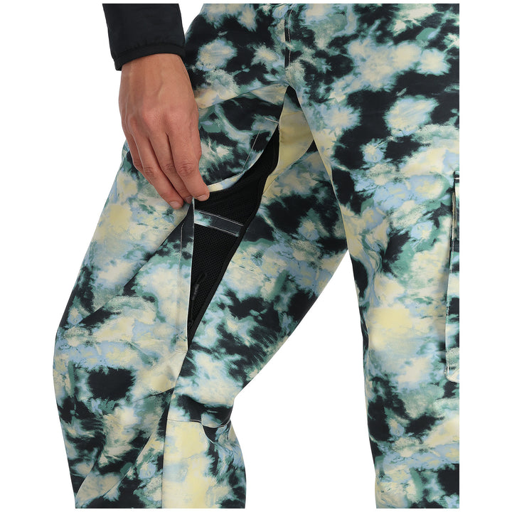 Spyder Terrain Bibs - Women's Tie Dye Vanilla Latte