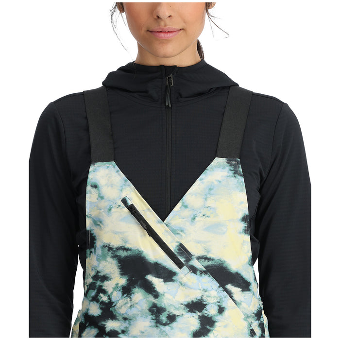 Spyder Terrain Bibs - Women's Tie Dye Vanilla Latte