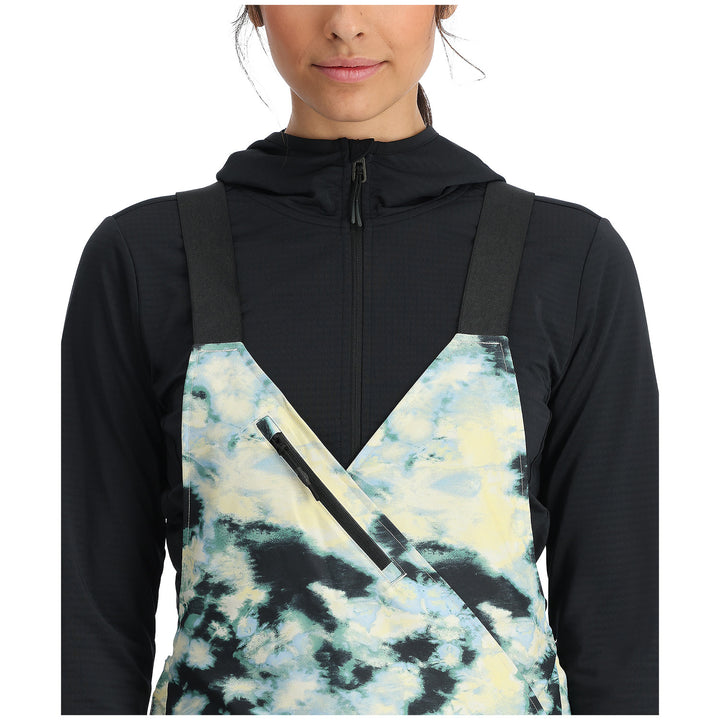Spyder Terrain Bibs - Women's Tie Dye Vanilla Latte