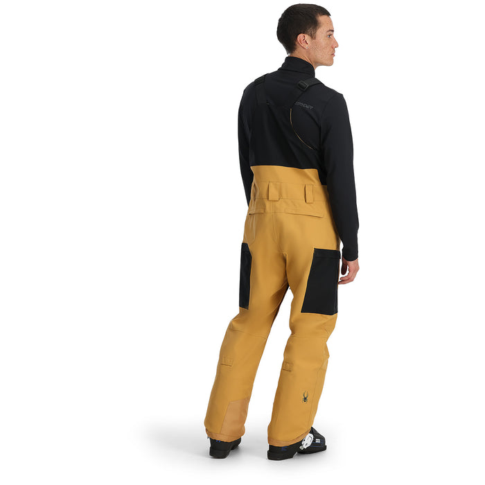 Spyder Terrain Bibs - Men's Caramel