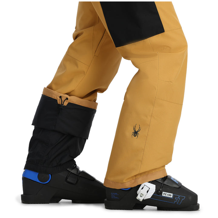 Spyder Terrain Bibs - Men's Caramel