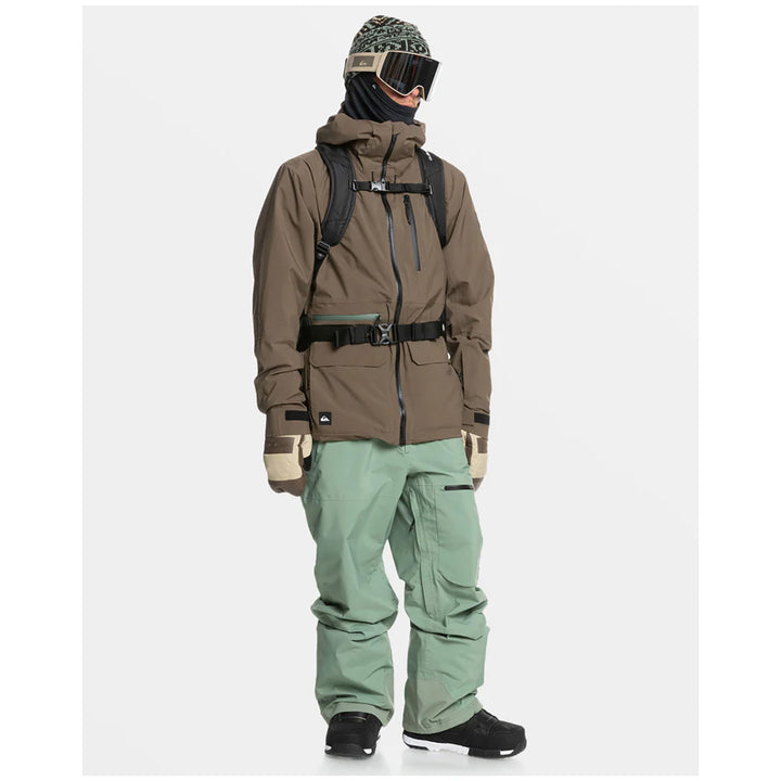 Quiksilver Quest Stretch 20K Jacket - Men's Canteen