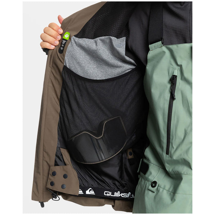 Quiksilver Quest Stretch 20K Jacket - Men's Canteen