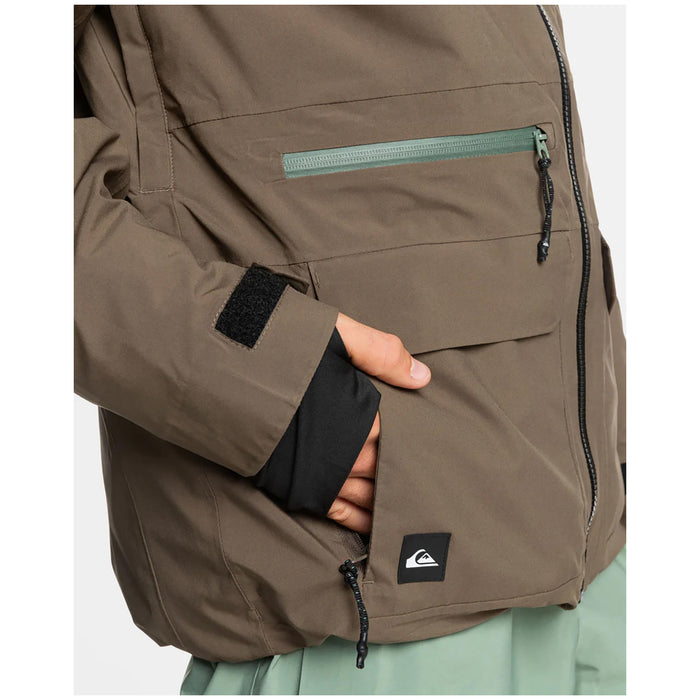 Quiksilver Quest Stretch 20K Jacket - Men's Canteen