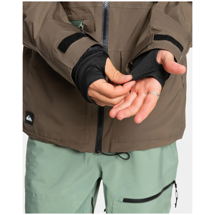 Quiksilver Quest Stretch 20K Jacket - Men's Canteen