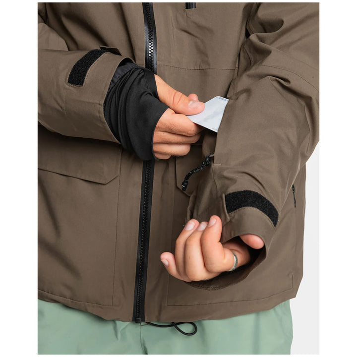 Quiksilver Quest Stretch 20K Jacket - Men's Canteen