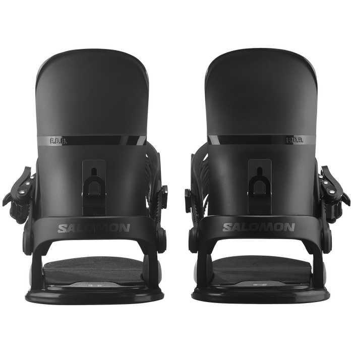 Salomon EDB Snowboard Bindings Black