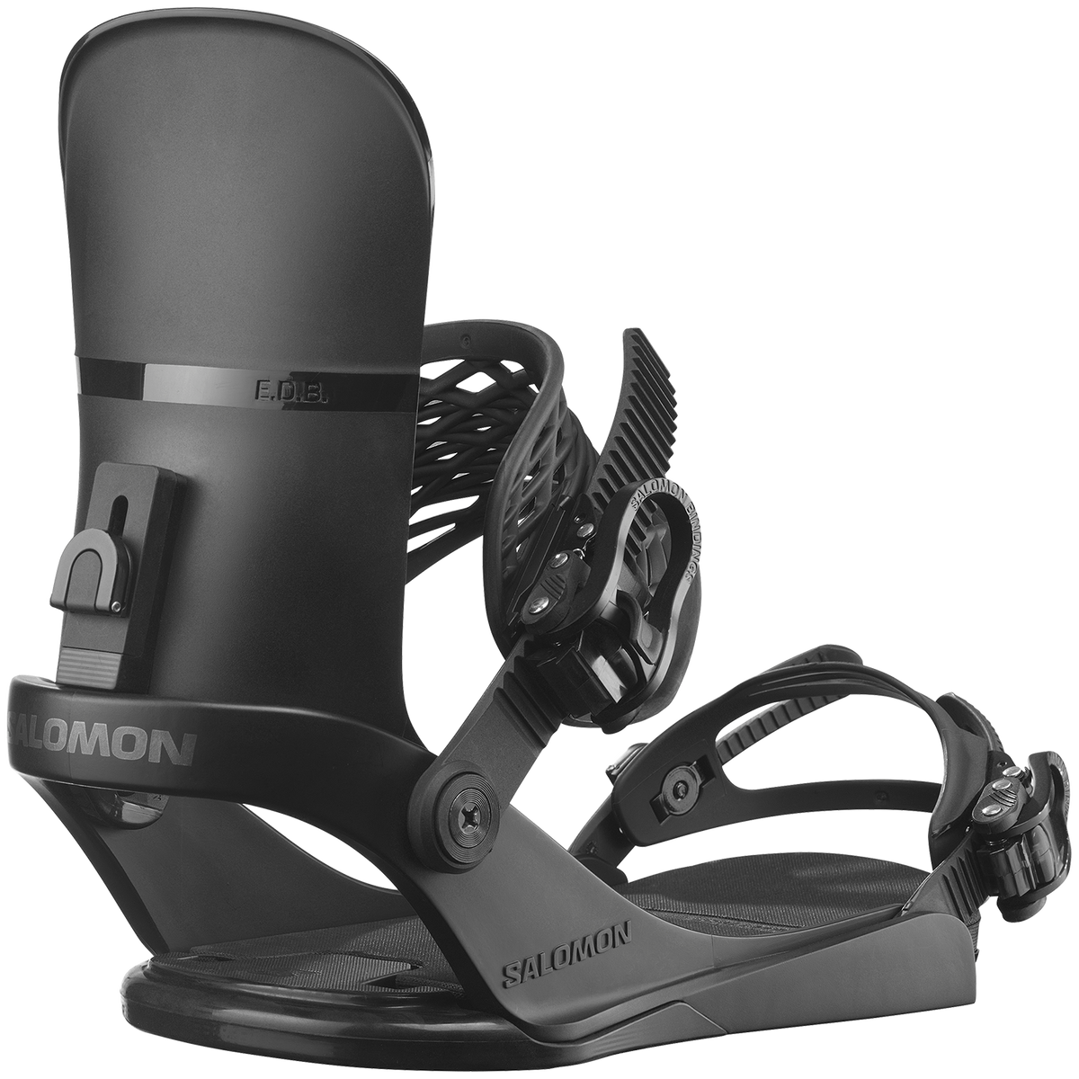 Salomon EDB Snowboard Bindings Black