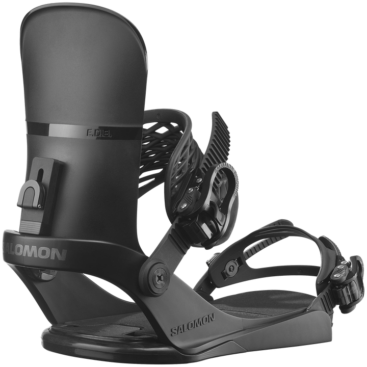 Salomon EDB Snowboard Bindings Black