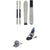 Season Primer Skis + Marker Squire 11 Ski Bindings 2025