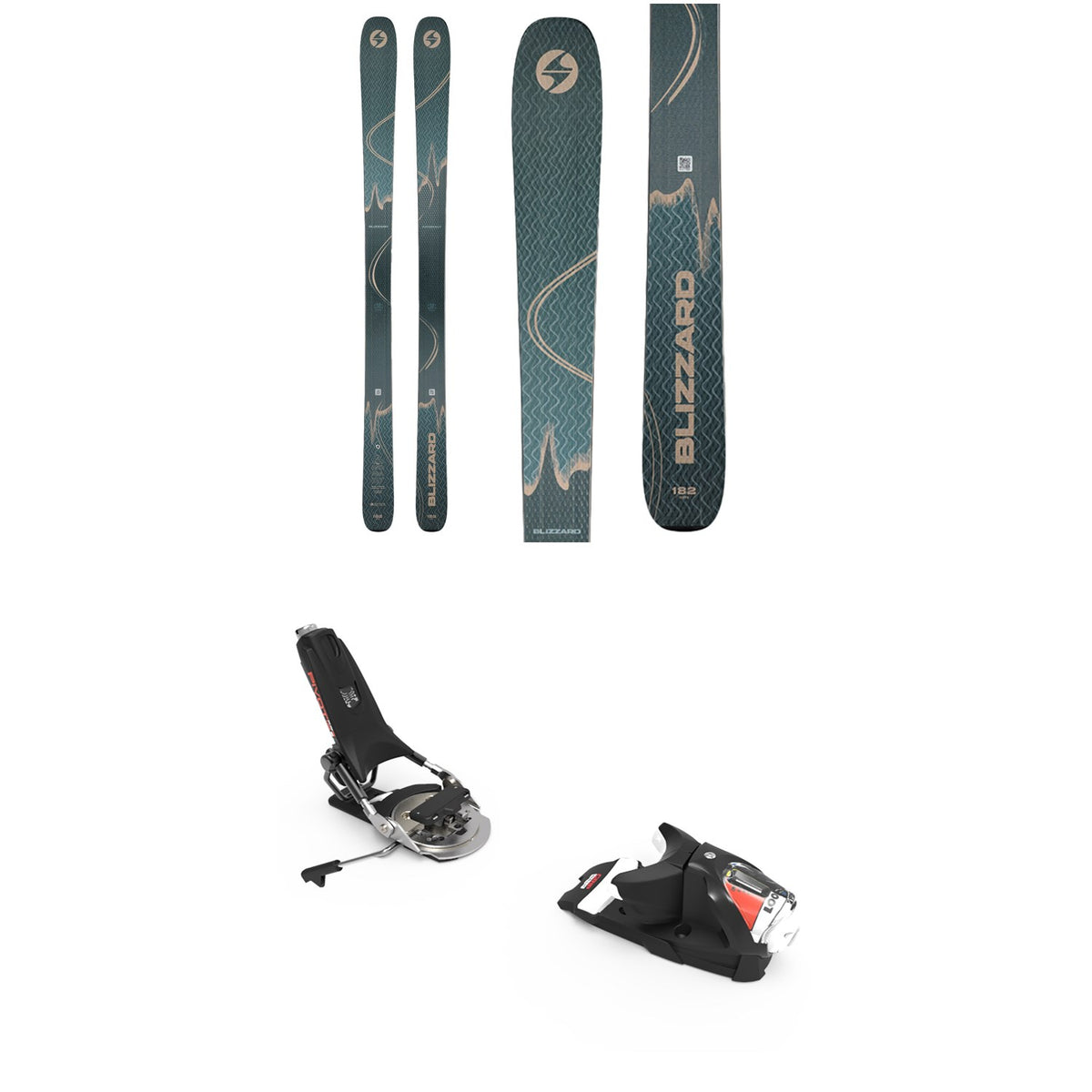 Blizzard Anomaly 94 Skis + Look Pivot 12 GW Ski Bindings 2025
