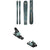 Blizzard Anomaly 94 Skis + Salomon Strive 12 GW Ski Bindings 2025