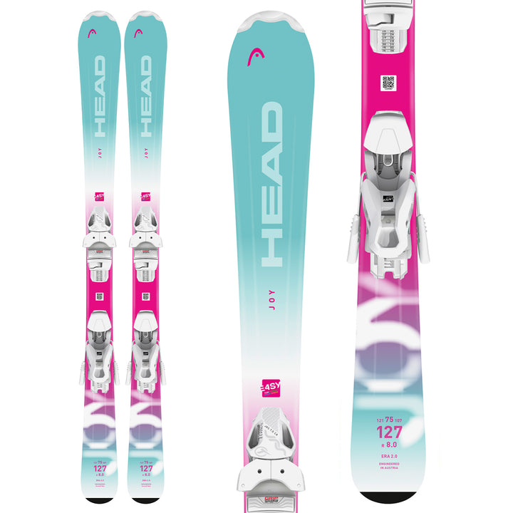 Head Joy Easy Skis + JRS 7.5 GW Bindings - Kids' 2025