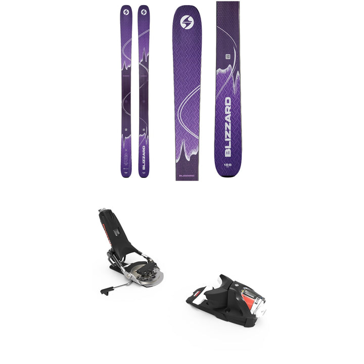 Blizzard Anomaly 102 Skis + Look Pivot 12 GW Ski Bindings 2025