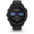 Garmin fenix 8 - Sapphire Solar Smartwatch Carbon Gray DLC Titanium w/Black/Pebble Gray Silicone Band