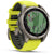 Garmin fenix 8 - Sapphire Solar Smartwatch Titanium w/Amp Yellow/Graphite Silicone Band