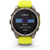 Garmin fenix 8 - Sapphire Solar Smartwatch Titanium w/Amp Yellow/Graphite Silicone Band
