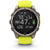 Garmin fenix 8 - Sapphire Solar Smartwatch Titanium w/Amp Yellow/Graphite Silicone Band