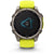 Garmin fenix 8 - Sapphire Solar Smartwatch Titanium w/Amp Yellow/Graphite Silicone Band
