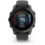 Garmin fenix E - AMOLED Smartwatch Slate Gray Steel w/Black Silicone Band