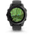 Garmin fenix E - AMOLED Smartwatch Slate Gray Steel w/Black Silicone Band