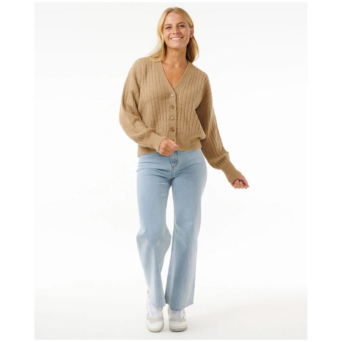 Rip Curl Afterglow Cardigan - Women's Taupe