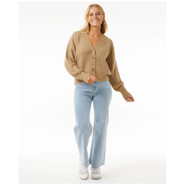Rip Curl Afterglow Cardigan - Women's Taupe