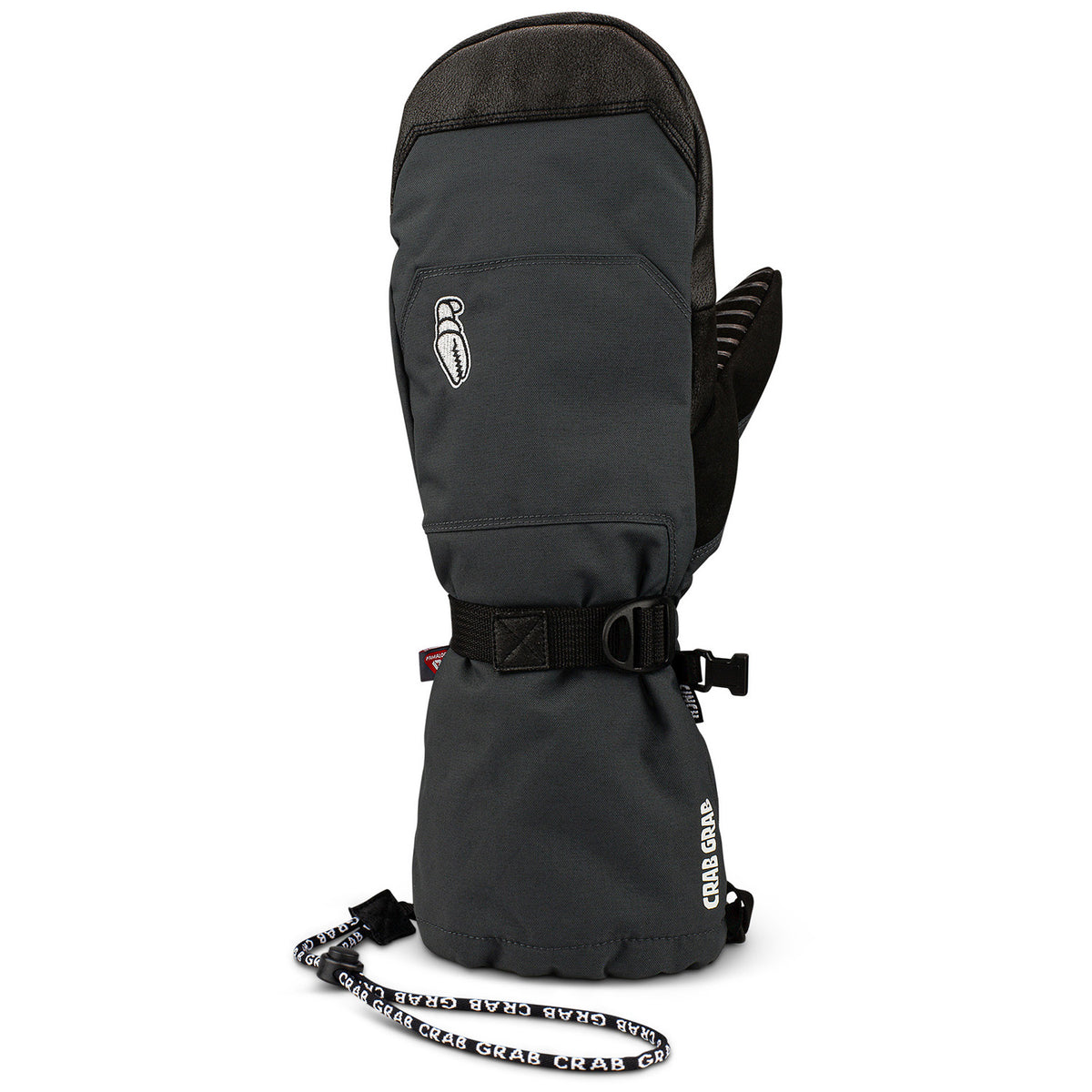 Crab Grab Cinch Mittens Washed Black