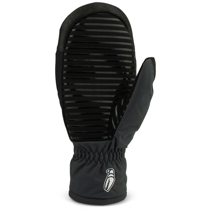 Crab Grab Punch Mittens Washed Black