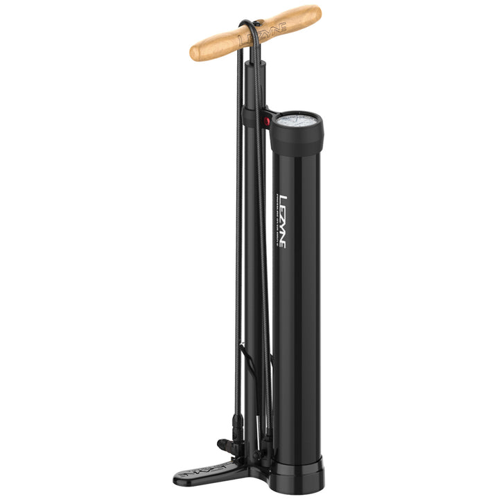 Lezyne Pressure Overdrive Floor Pump Gloss Black