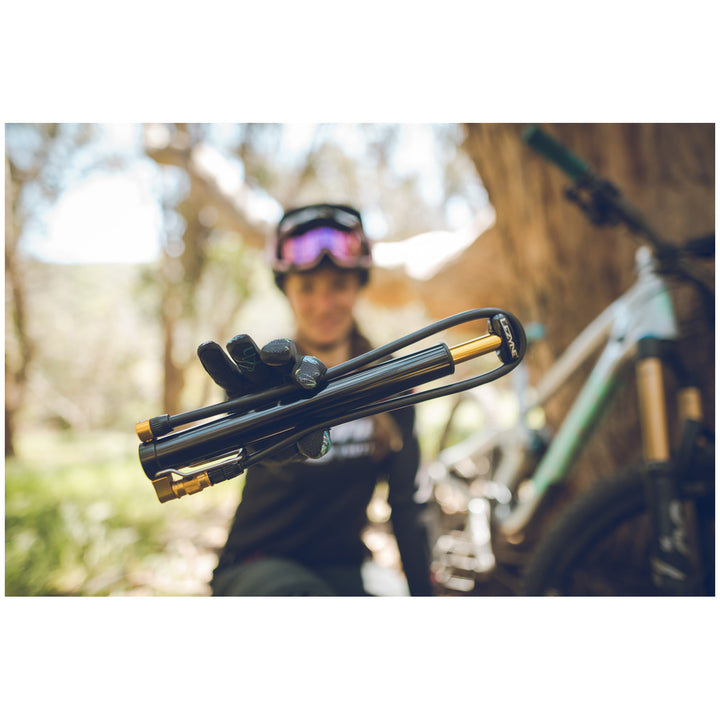 Lezyne Micro Floor Drive HVG Hand Pump Gloss Black