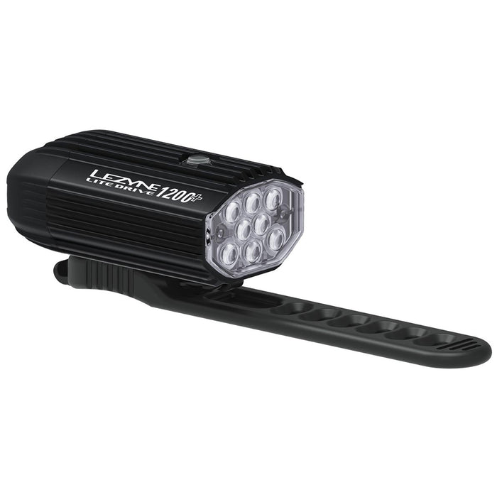 Lezyne Lite Drive 1200+ Front Bike Light Satin Black