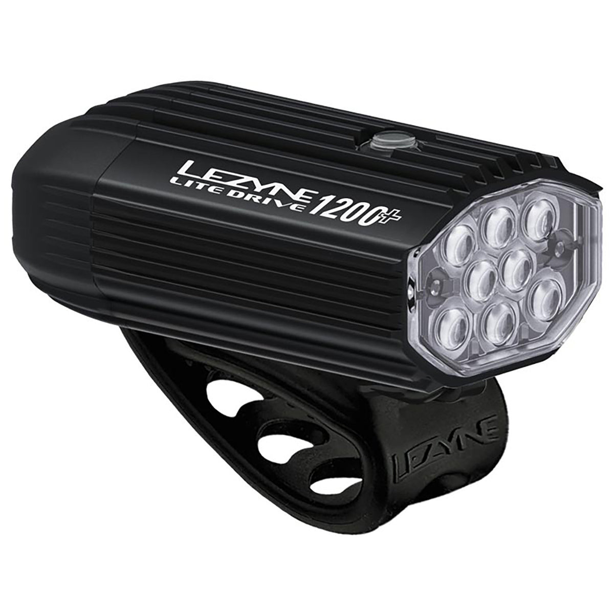 Lezyne Lite Drive 1200+ Front Bike Light Satin Black