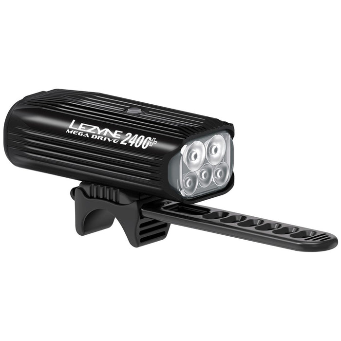 Lezyne Mega Drive 2400+ Front Bike Light Black