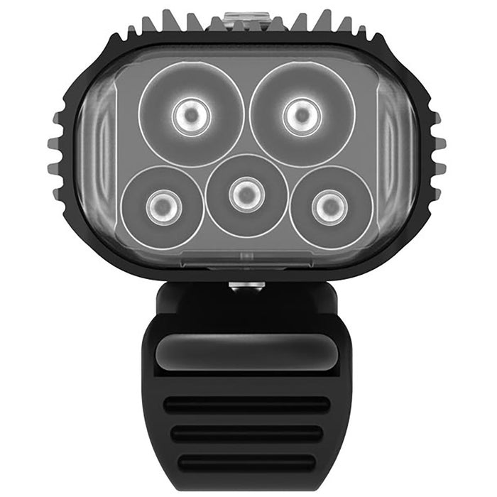 Lezyne Mega Drive 2400+ Front Bike Light Black