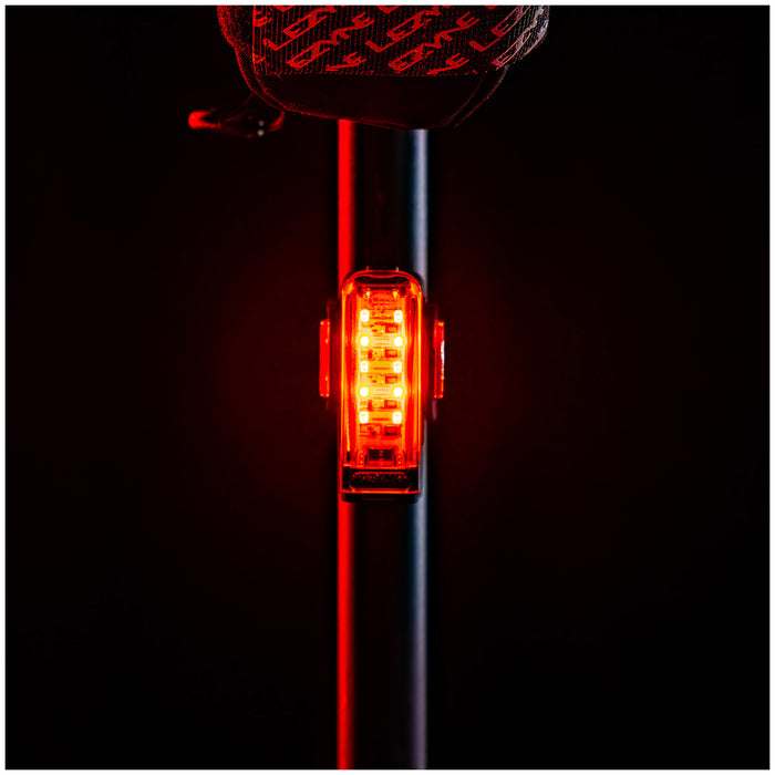Lezyne Strip Pro Ai Alert 400+ Rear Bike Light Black