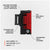 Lezyne Strip Pro Ai Alert 400+ Rear Bike Light Black