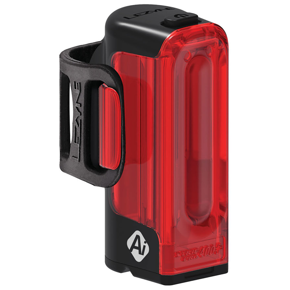 Lezyne Strip Pro Ai Alert 400+ Rear Bike Light Black